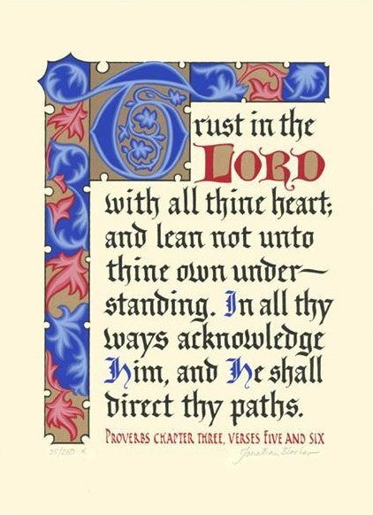 Proverbs 3 5 6 KJV Manuscriptures Com